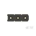 TE Connectivity AMPMODU Series Straight Through Hole Pin Header, 3 Contacts, 2 mm Pitch, 1 Row, Unshrouded 2355182-3