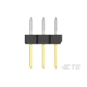 TE Connectivity AMPMODU Series Straight Through Hole Pin Header, 3 Contacts, 2 mm Pitch, 1 Row, Unshrouded 2355182-3