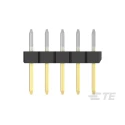 TE Connectivity AMPMODU Series Straight Through Hole Pin Header 5 Contacts 2 mm Pitch 1 Row Unshrouded 2355182-5