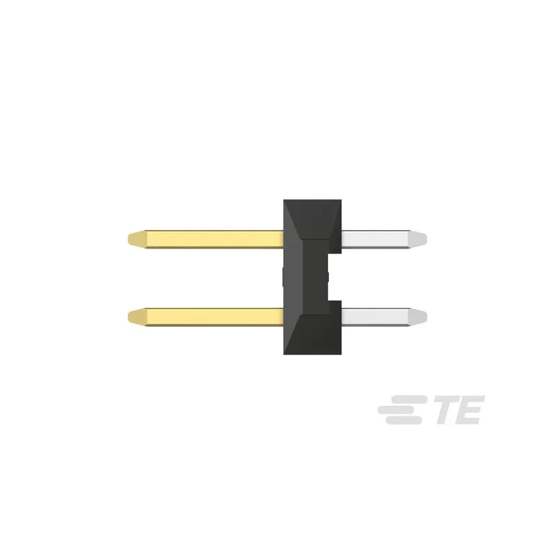 TE Connectivity AMPMODU Series Straight Through Hole Pin Header, 10 Contacts, 2 mm Pitch, 2 Row, Unshrouded 2842128-5