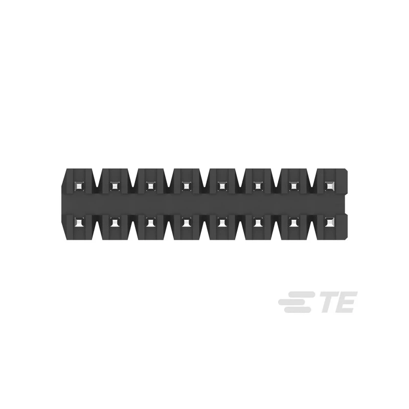 TE Connectivity AMPMODU Series Straight Through Hole Pin Header, 14 Contacts, 2 mm Pitch, 2 Row, Unshrouded 2842128-7