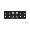 TE Connectivity AMPMODU Series Straight Through Hole PCB Socket, 14-Contact, 2 Row, 2 mm Pitch, 650V, 12A 1-2314822-4