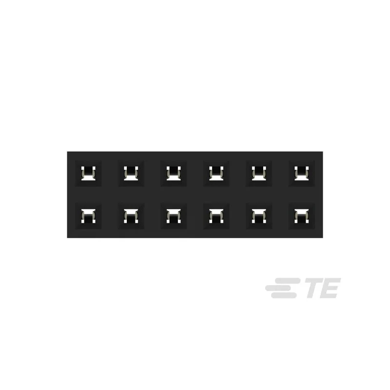 TE Connectivity AMPMODU Series Straight Through Hole PCB Socket, 14-Contact, 2 Row, 2 mm Pitch, 650V, 12A 1-2314822-4