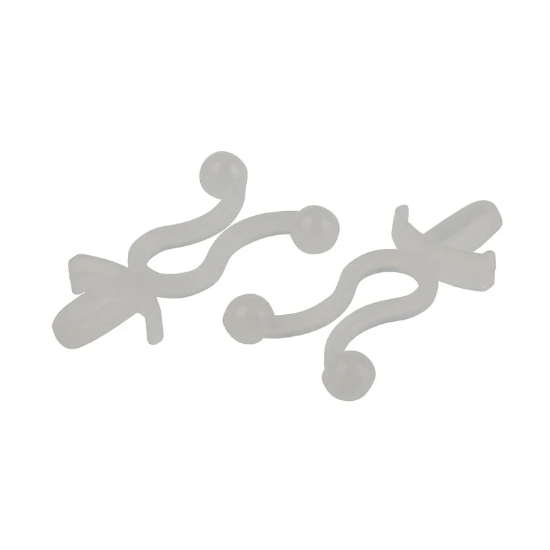 RS PRO Natural Polyamide 66 Bunny Cable Clip Snap-in Fixing 10.2 mm Max. Bundle Diameter 22mm 479-566