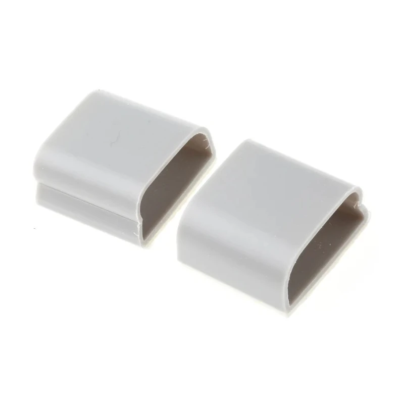 RS PRO Grey Polyvinyl Chloride Cable Clip, 9.5 mm Max Bundle Diameter, Self-Adhesive Fixing Method, 28.5 mm Length 479-611
