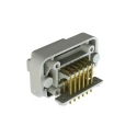 Amphenol Industrial AT Automotive Connector Male Grey Flange 12 Way Solder Termination AT13-12PA-BM01