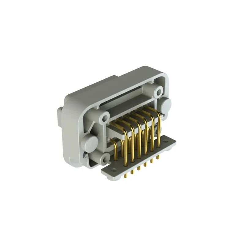 Amphenol Industrial AT Automotive Connector Male Grey Flange 12 Way Solder Termination AT13-12PA-BM01