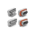 Amphenol Industrial AT Automotive Connector Male Grey Flange 12 Way Solder Termination AT13-12PA-BM01