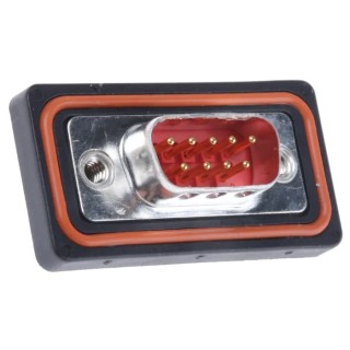 FCT from Molex 9 Way Straight 2.84 mm Pitch Panel Mount D-Sub Connector Male FWDR09P / 1731100004