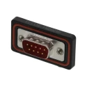 FCT from Molex 9 Way Straight 2.84 mm Pitch Panel Mount D-Sub Connector Male FWDR09P / 1731100004
