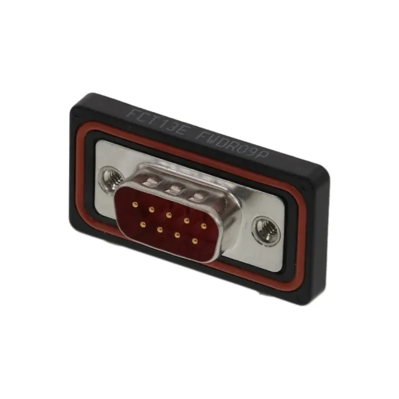 FCT from Molex 9 Way Straight 2.84 mm Pitch Panel Mount D-Sub Connector Male FWDR09P / 1731100004