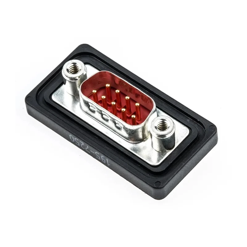 FCT from Molex 9 Way Straight Panel Mount D-Sub Connector 5A 250V Brass Housing FWDF09P / 1731100114