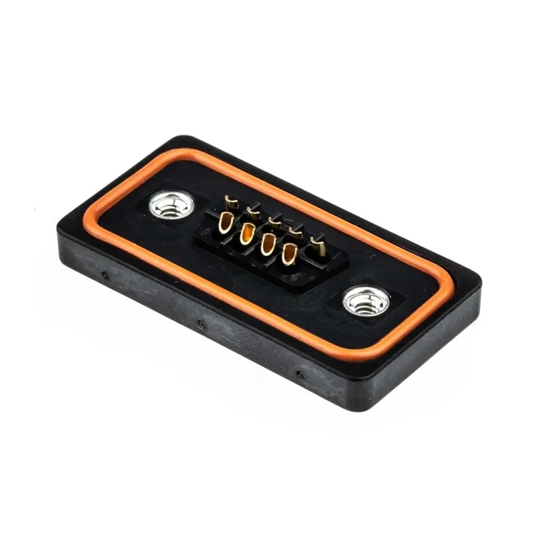 FCT from Molex 9 Way Straight Panel Mount D-Sub Connector 5A 250V Brass Housing FWDF09P / 1731100114