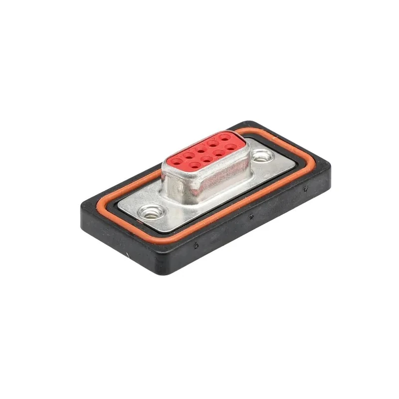 FCT from Molex 9 Way Straight 2.84 mm Pitch Panel Mount Female D-Sub Connector FWDR09S / 1731100005
