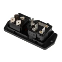 Bulgin C14 Straight Panel Mount IEC Connector 10A 250V Fuse Size 5 x 20 mm BVA01/Z0000/11