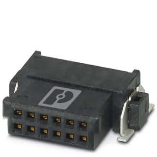 Phoenix Contact Horizontal Surface PCB Socket 16-Contact 2 Row 1.27 mm Pitch 500 V 1.4 A FP 1.27/ 16-FH 1714871