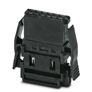 Phoenix Contact FP 1.27/40-FWL Series Right Angle Cable PCB Socket, 40-Contact, 2 Row, 1.27 mm Pitch IDC 1714908