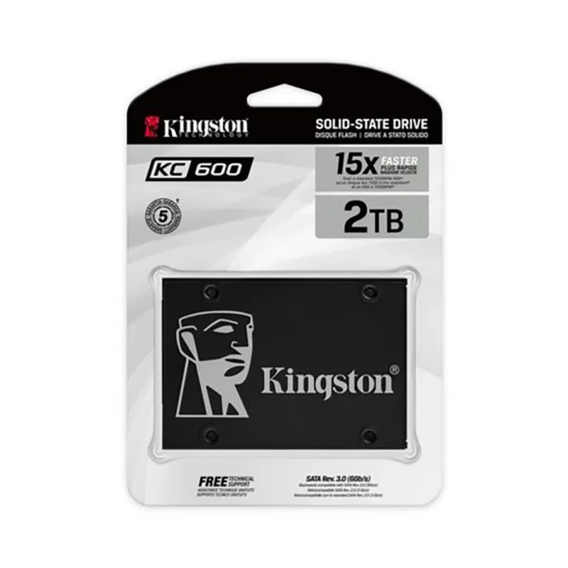 Kingston 2.5 in 2 TB Internal SATA SSD KC600