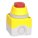 Schneider Electric Harmony Series Illuminated Emergency Stop Push Button, Surface Mount, 22mm Cutout, 1NO + 2NC XALK84W3BG