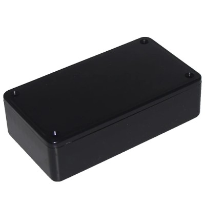RS PRO Black ABS General Purpose Enclosure IP54, 31 mm x 112 mm x 62 mm 195-9110