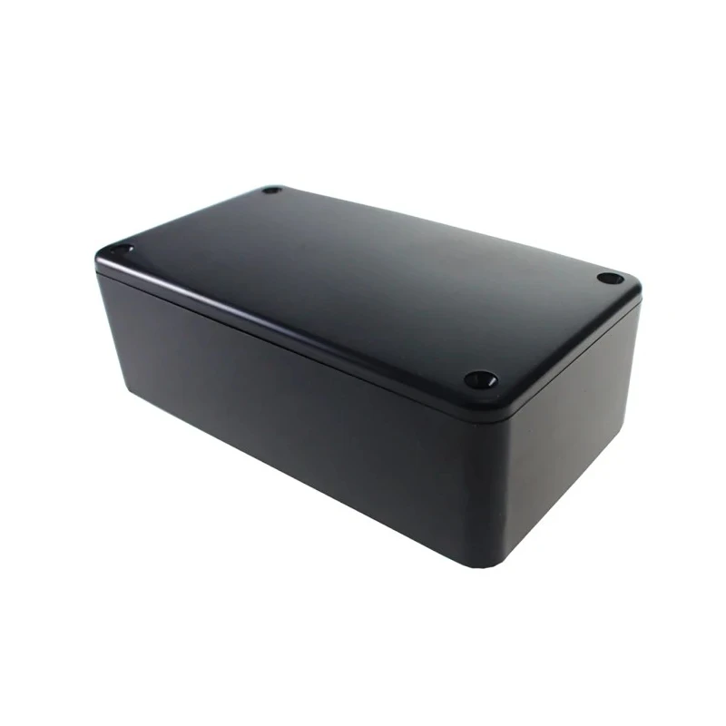 RS PRO Black Black Lid ABS General Purpose Enclosure IP54 40 mm x 126 mm x 65 mm 195-9112