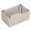 RS Pro ABS General Purpose Moulded Enclosure, Grey, IP54, 85 x 56 x 40 mm 195-9106