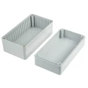 RS Pro ABS General Purpose Moulded Enclosure Grey Lid 150 mm x 80 mm x 76 mm IP54 195-9119