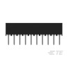 TE Connectivity AMPMODU Series Straight Through Hole PCB Socket, 20-Contact, 2 Row, 2 mm Pitch, 12A, 650V 2-2314822-0