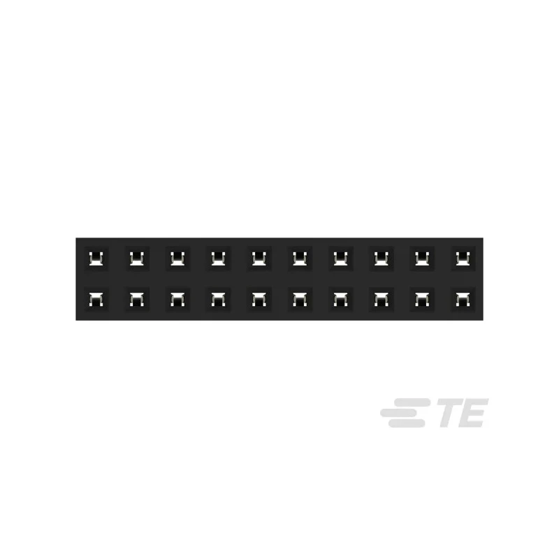 TE Connectivity AMPMODU Series Straight Through Hole PCB Socket, 20-Contact, 2 Row, 2 mm Pitch, 12A, 650V 2-2314822-0