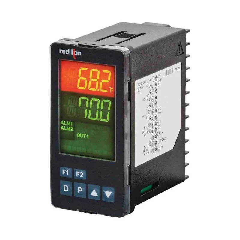 Red Lion PXU Panel Mount PID Temperature Controller 1 Input, 1 Output Relay 240V AC PXU11D20