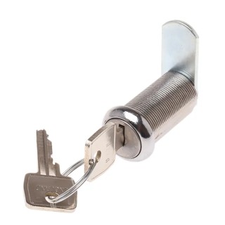 Euro-Locks a Lowe & Fletcher group Company Stainless Steel Camlock 32 mm Panel-to-Tongue 19.1 x 16.6 mm Key Unlock 1342032