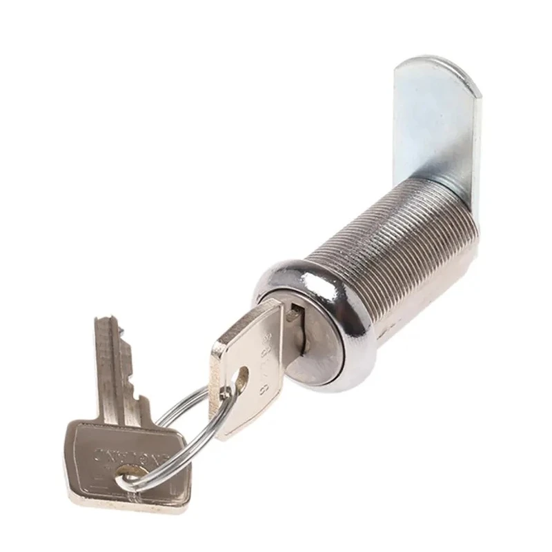 Euro-Locks a Lowe & Fletcher group Company Stainless Steel Camlock 32 mm Panel-to-Tongue 19.1 x 16.6 mm Key Unlock 1342032