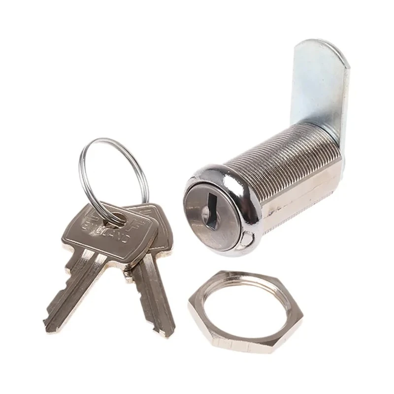 Euro-Locks a Lowe & Fletcher group Company Stainless Steel Camlock 32 mm Panel-to-Tongue 19.1 x 16.6 mm Key Unlock 1342032