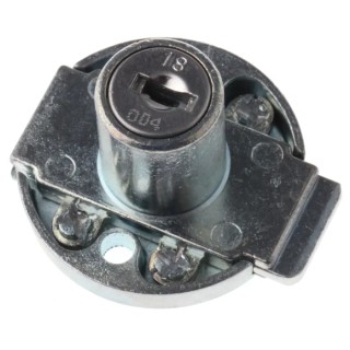 Euro-Locks a Lowe & Fletcher group Company Furniture Lock Keyed Panel to Tongue 19 mm, Panel Cutout 16.5 mm 5872037