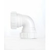 RS PRO Plastic Pipe Fitting Threaded 32 mm Elbow White 196-0544