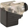 Murrelektronik Limited 2P+E DIN 43650 A Solenoid Connector Male Indicator Light 230V 7000-29121-0000000