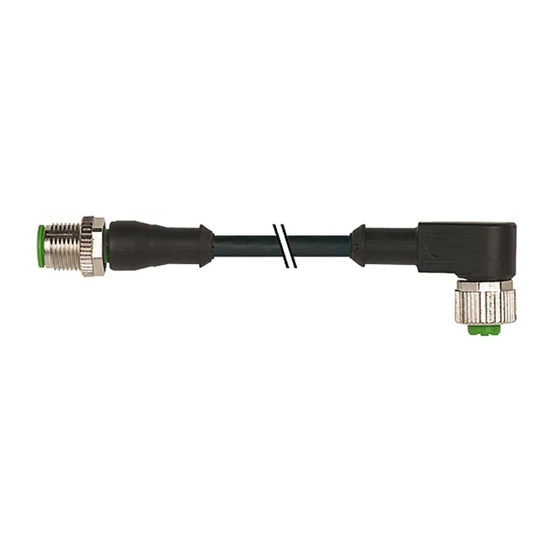 Murrelektronik Limited Male 4 Way Straight to Female 4 Way M12 Sensor Actuator Cable, 600 mm 7000-40121-6340060
