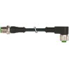 Murrelektronik Limited Male 4 Way Straight to Female 4 Way M12 Sensor Actuator Cable, 600 mm 7000-40121-6340060