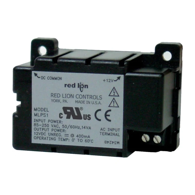 Red Lion Micro Line Power Supply Accessory 12 VDC Output @ 400 mA MLPS1000