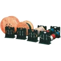 HellermannTyton Cable Rack 5-Shelves High Density Polyethylene Black RT1 RACK-A-TIER WORK STAND BLACK