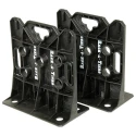 HellermannTyton Cable Rack 5-Shelves High Density Polyethylene Black RT1 RACK-A-TIER WORK STAND BLACK
