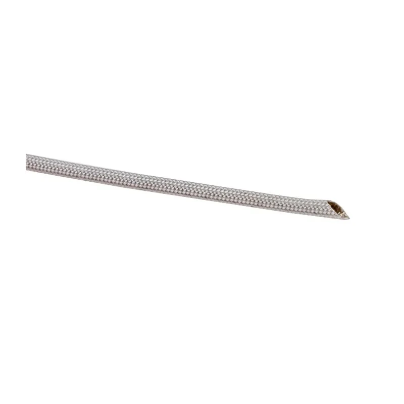 HellermannTyton Braided Fibreglass Natural Cable Sleeve 25m Length 4 mm Cable Diameter GSS2.0