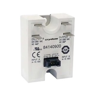 Crydom SSR Series Solid State Relay 40A Load Current Through Hole Mount 280V Load 32V Control 84140910