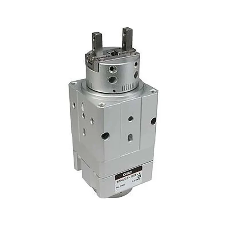 SMC Pneumatic 2 Finger Parallel Gripper Double Acting Action Bore 20mm Stroke 10mm MRHQ20D-90S-N