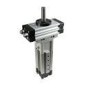SMC Single Acting Action Pneumatic Gripper, , 0.7 Mpa Max Operating Pressure, M5 x 0.8 Port Size, 2.3 kg Weight MRQBS40-75CB