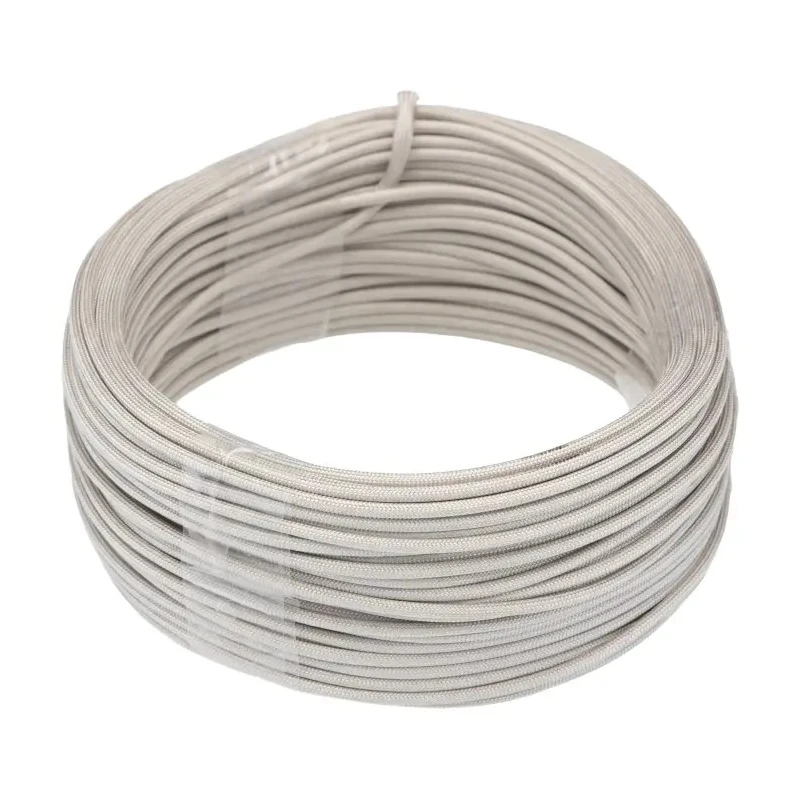 HellermannTyton Braided Fibreglass Natural Cable Sleeve 25m Length 4 mm Cable Diameter GSS1.5
