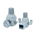 SMC Pneumatic Regulator with One-Touch Fitting, Halogenated Nitrile Rubber Material, Maximum Operating Temperature 60°C IRV20