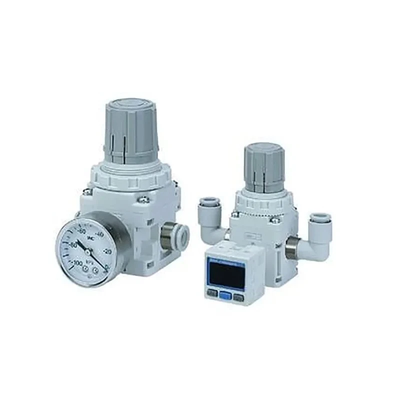 SMC Pneumatic Regulator with One-Touch Fitting, Halogenated Nitrile Rubber Material, Maximum Operating Temperature 60°C IRV20