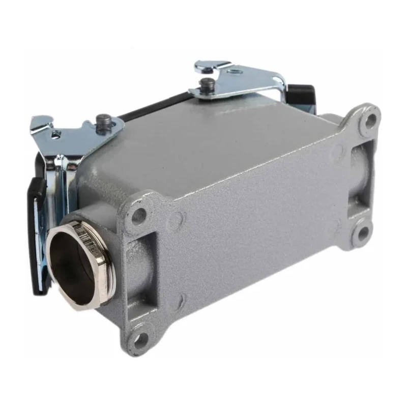 EPIC Heavy Duty Power Connector 16 Way 16A 440V Metal Housing Screw Terminals H-BE 10074000+10195000+12954500