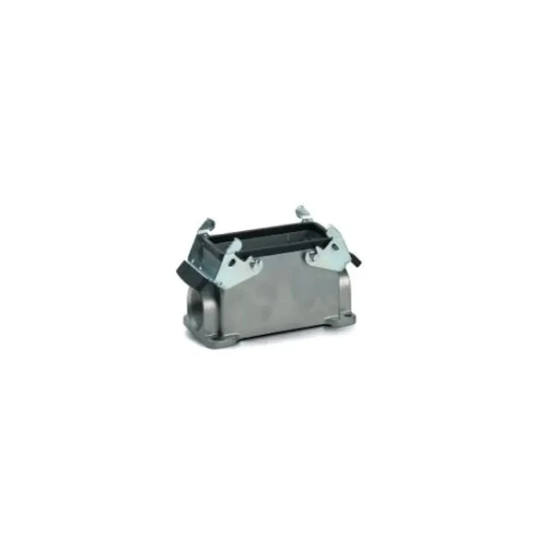 EPIC Heavy Duty Power Connector 16 Way 16A 440V Metal Housing Screw Terminals H-BE 10074000+10195000+12954500